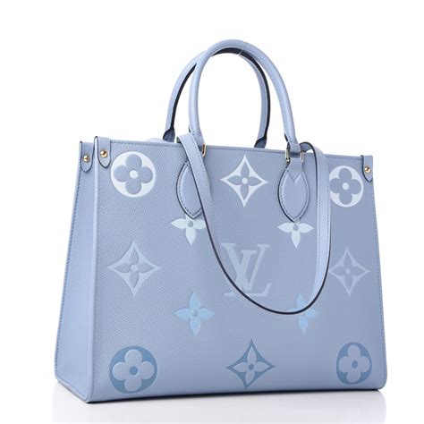 louis vuitton onthego mm summer blue|louis vuitton onthego mm monogram.